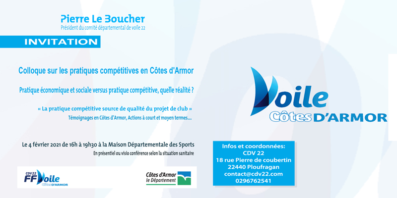 Comite Departemental De Voile 22 Calendrier Des Regates calendrier 2021 ffv
